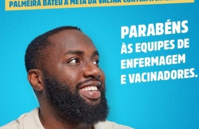 Palmeira bate meta da vacina contra a Influenza, diz MS