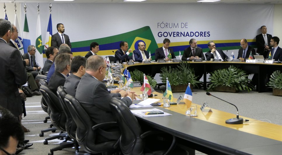 Encontro de governadores  / Foto: Foto: Roque Sá