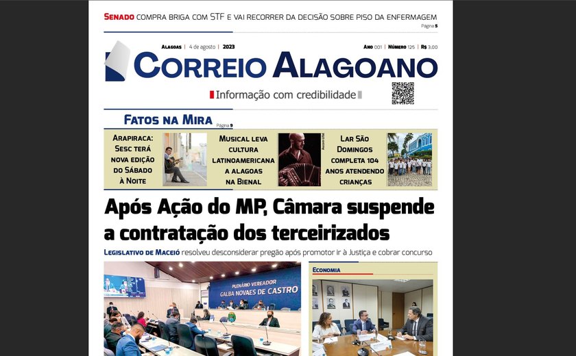 Após Ação do MP, Câmara suspende a contratação dos terceirizados