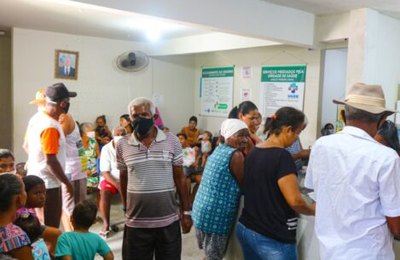 Mais de 1.100 pessoas receberam a dose da Vacina contra a Gripe em Piaçabuçu 