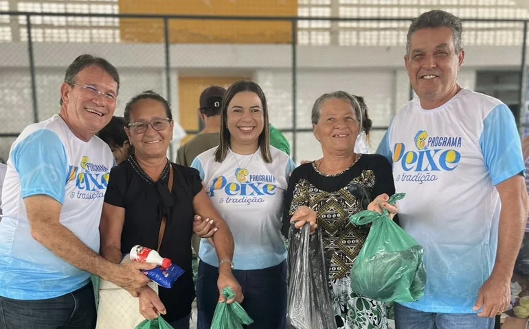 Peixe e Tradição: Prefeitura de Branquinha distribui 10 toneladas de pescado