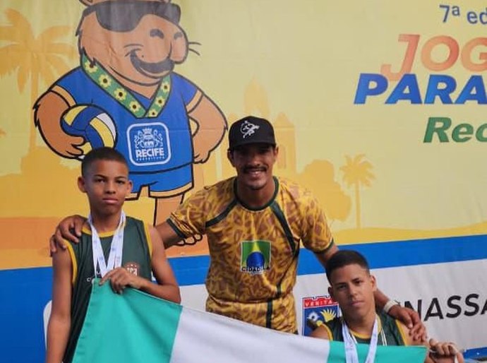 Esporte e educação que transformam vidas: Alunos e irmãos paratletas de São Miguel dos Campos vêm conquistando títulos