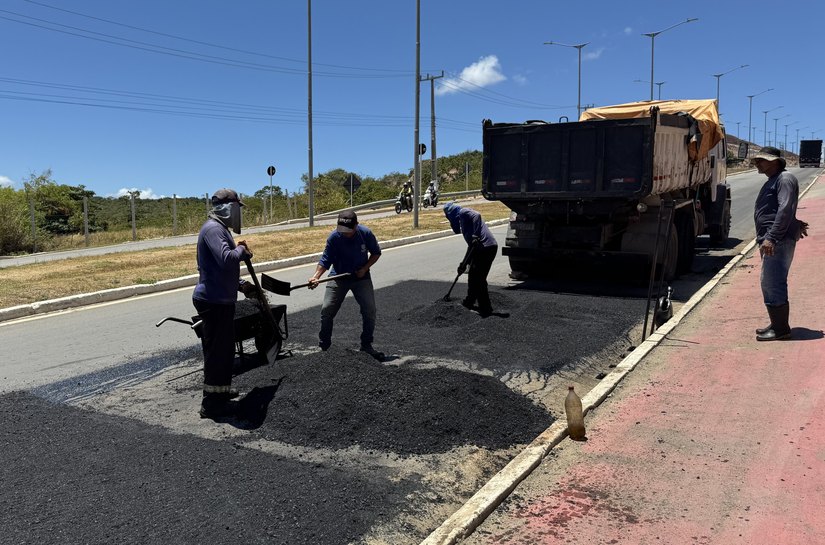 Operação Tapa-buraco recuperou 311 ruas, em 37 bairros de Maceió, durante o mês  de junho