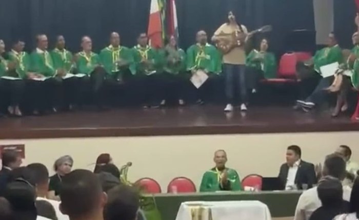 Solenidade de posse dos integrantes da Academia de Letras, Ciências e Artes do município de Junqueiro
