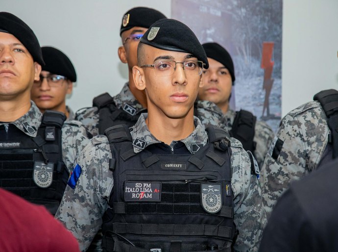 Polícia Militar realiza solenidade de conclusão do 20º Estágio Operacional de Rotam