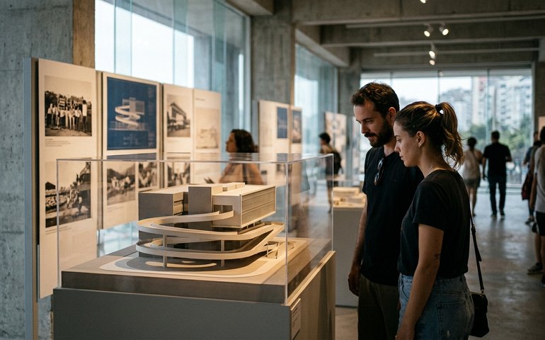 Novo MIS inaugura primeira exposição contando a história da construção do prédio na orla de Copacabana
