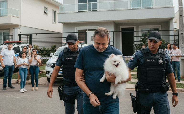 Cão furtado dentro de casa é recuperado e suspeito é preso no DF