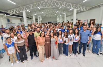 Alunos e comunidade da Escola Afrânio Salgado Lages vivem dia histórico com inauguração de nova sede