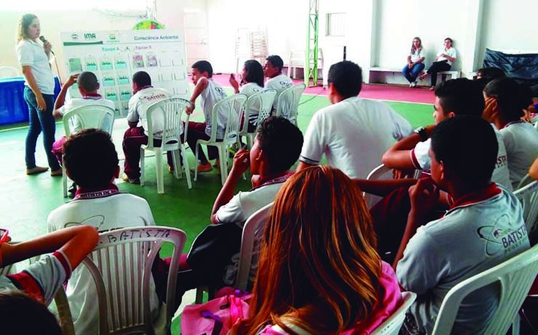 Equipe do IMA realiza atividades de educação ambiental em São José da Laje