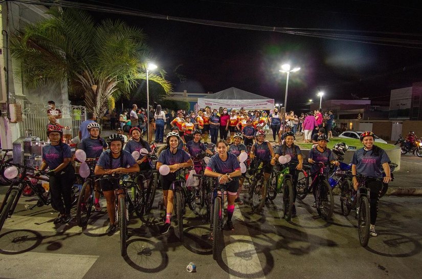 Prefeitura de Santana promove Passeio Ciclístico em homenagem ao Dia da Mulher