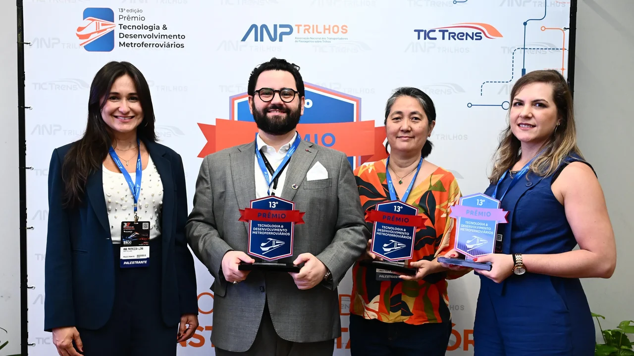 ANPTrilhos e TIC Trens anunciam os vencedores do 13º Prêmio Tecnologia & Desenvolvimento Metroferroviários
