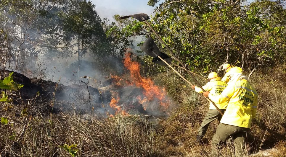 Parque da Serra de Itabaiana / Foto: Brigada de incêndio