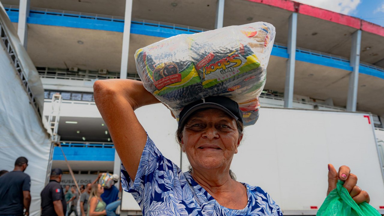 Ação do Pacto contra a Fome entrega três mil cestas básicas a famílias em situação de extrema pobreza