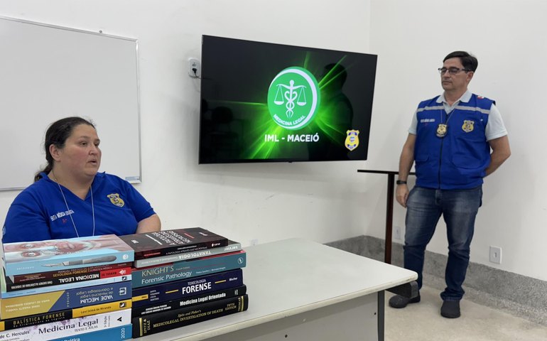 IML de Maceió transforma rotina forense em aula prática para futuros médicos e juristas