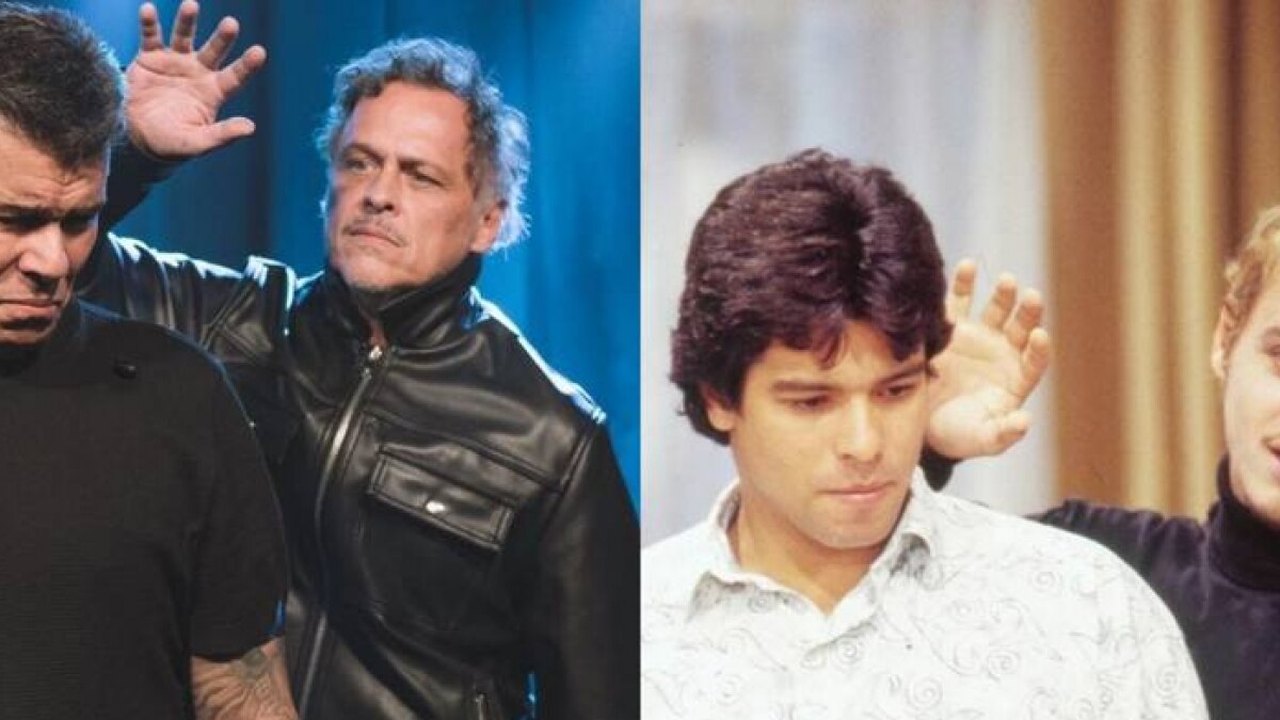 Maurício Mattar e Guilherme Fontes recriam famosa cena de ‘A Viagem’