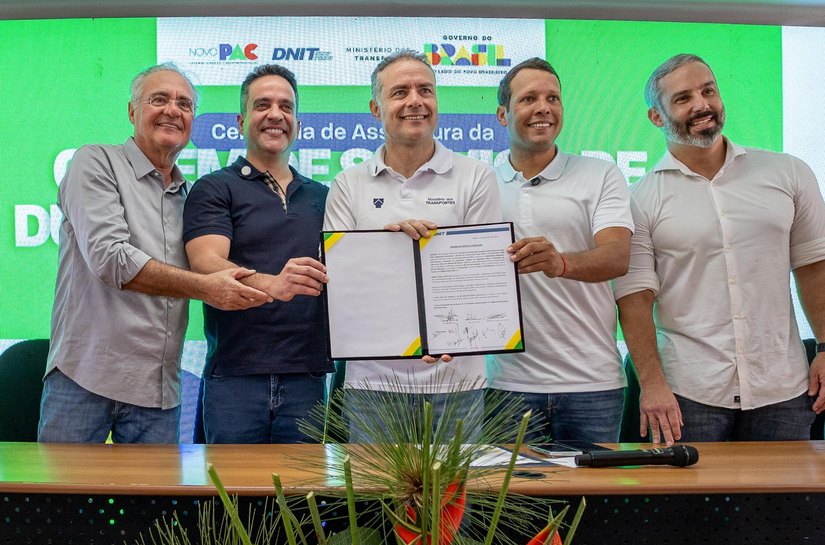 Governador Paulo Dantas e ministro Renan Filho autorizam início da duplicação da BR-104 em Alagoas