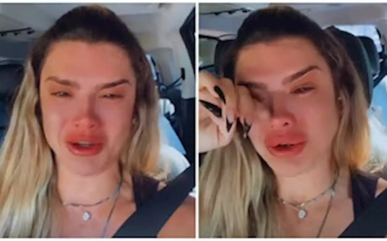 Mirella Santos chora em rede social ao relatar roubo em sua casa enquanto viajava com a família