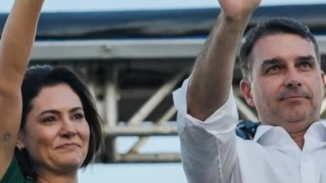 Michelle responde vídeo de Flávio Bolsonaro nas redes