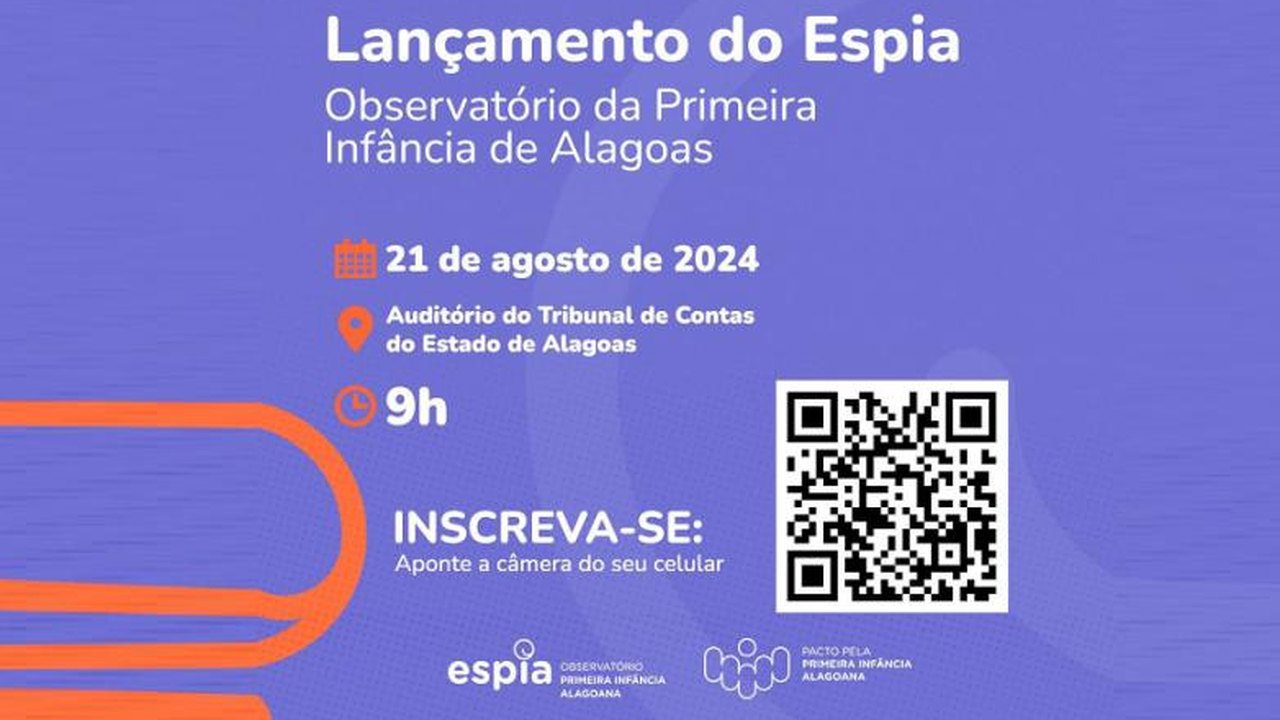 TCE-AL lança o Espia – Observatório da Primeira Infância de Alagoas