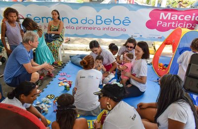 Semana do Bebê promove atenção à Primeira Infância
