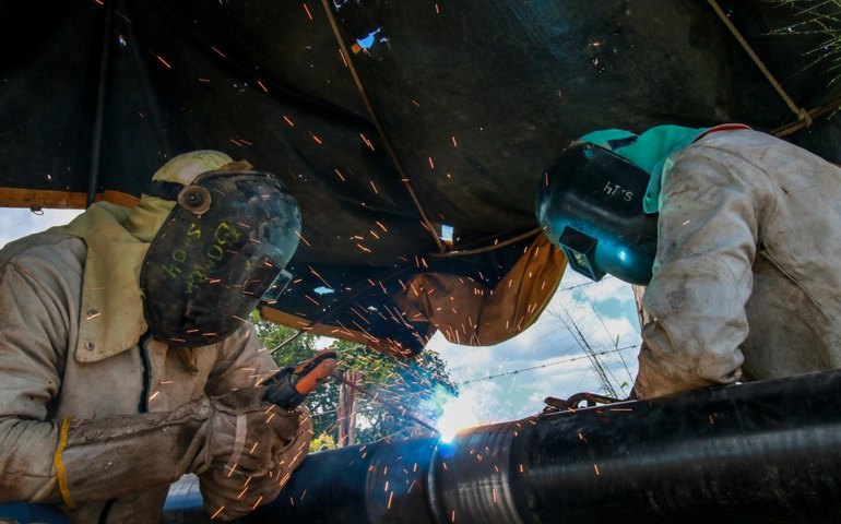Algás ultrapassa marca de 650 km de rede de distribuição de gás natural em Alagoas