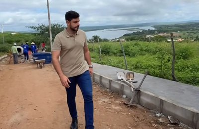 Prefeito Dalminho visita obras do programa Minha Cidade Linda em Belo Monte