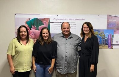 Prefeita Christiane Bulhões trata do fortalecimento da saúde com secretário Dr. Gustavo Pontes