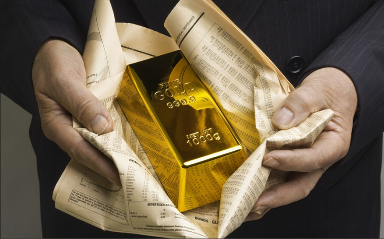 Ouro fecha em alta, com cautela nos mercados por China, Ucrânia e Fed