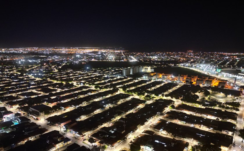 Maceió tem 16 bairros com rede de iluminação 100% LED