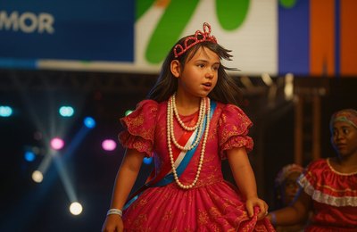 Giro das Tradições recebe as Baianas Mensageiras de Santa Luzia no Theatro Homerinho