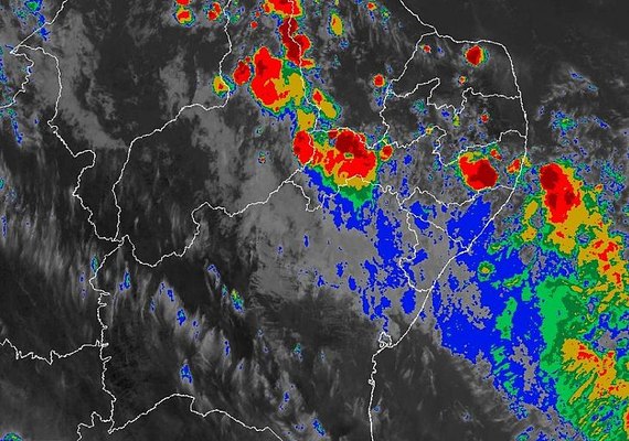 Alagoas tem alerta de chuva com perigo potencial para 86 cidades