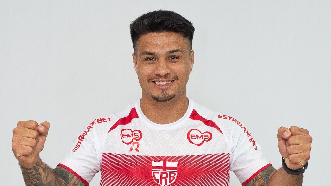 CRB contrata o atacante argentino Alexander Díaz; jogador já está integrado ao elenco