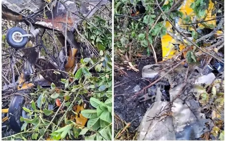 Queda de avião agrícola causa ferimentos graves a piloto em Campo Alegre