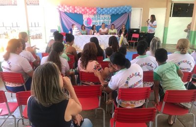 Secretaria de Saúde encerra 7ª Semana do Bebê, em Palmeira
