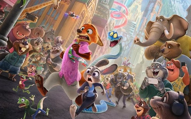Chineses lotam cinemas com seus cães para assistir Zootopia 2