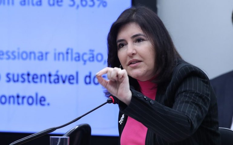 Tebet reforça avaliação de que País gasta mal, defende tributária e fiscal com meta zero