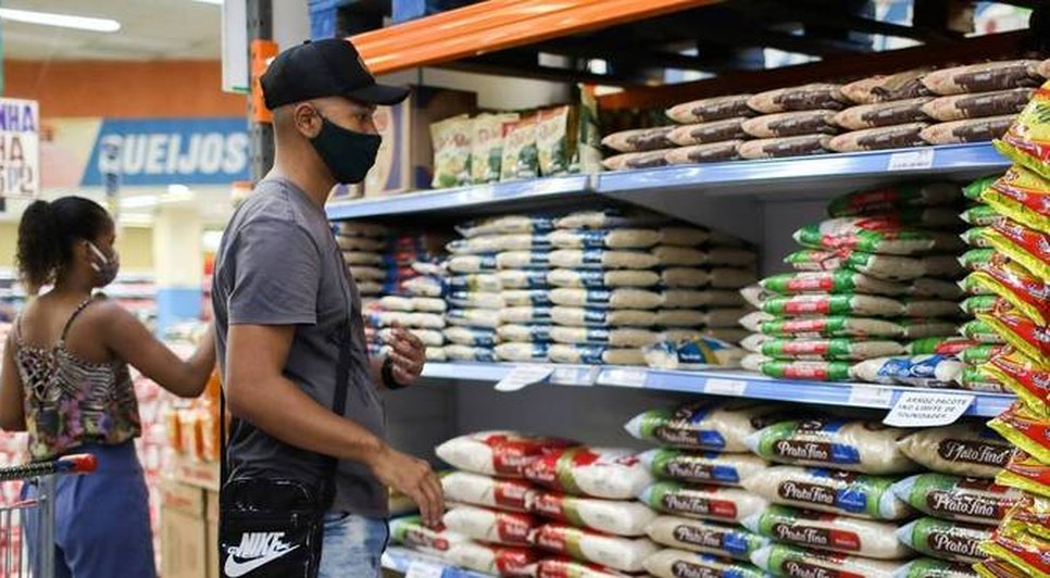 arroz-supermercado-inflacao-mercado-ipca-14092020224621372 / Foto: Foto: reprodução R7