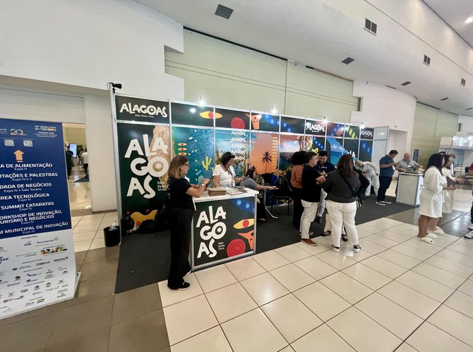 Setur promove Destino Alagoas no Festival Internacional de Turismo Cataratas, em Foz do Iguaçu