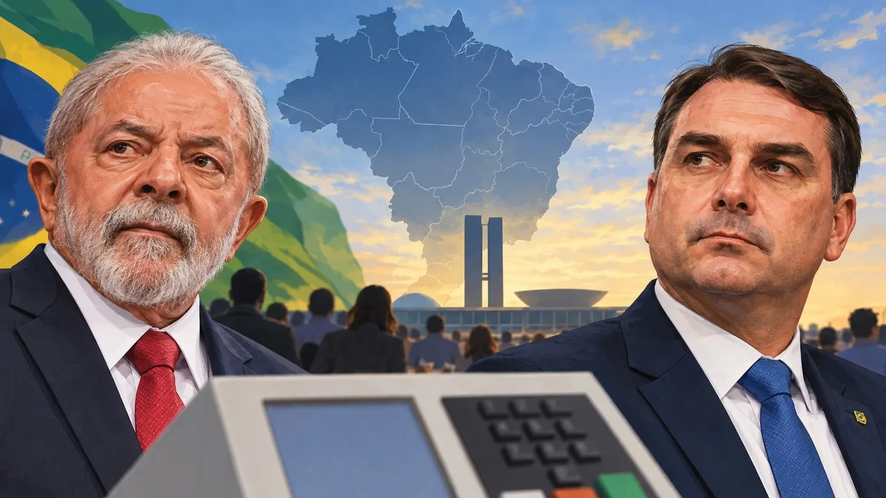 Quaest divulga primeira pesquisa do 2º turno entre Lula e Flávio Bolsonaro nesta quarta