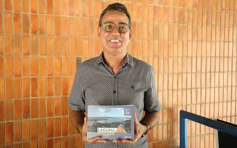 Ufal tem obra sobre laguna Mundaú disponibilizada na Biblioteca Latino-Americana em SP