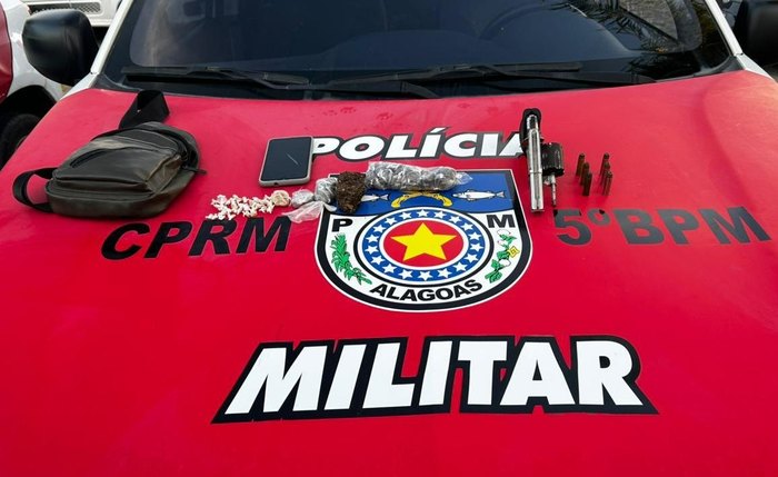 PM prende dois suspeitos de homicídios no Benedito Bentes; um é apontado como líder do grupo