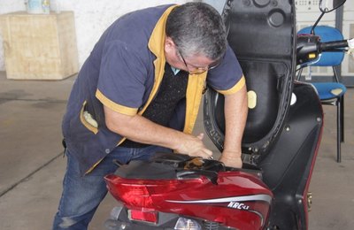 Detran disponibiliza agendamento de vistoria on-line para ciclomotores