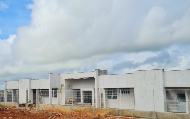 Creche no João Paulo II está com 80% das obras já concluídas