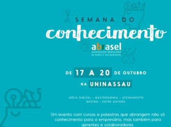 Abrasel realiza 4ª Semana do Conhecimento na UNINASSAU