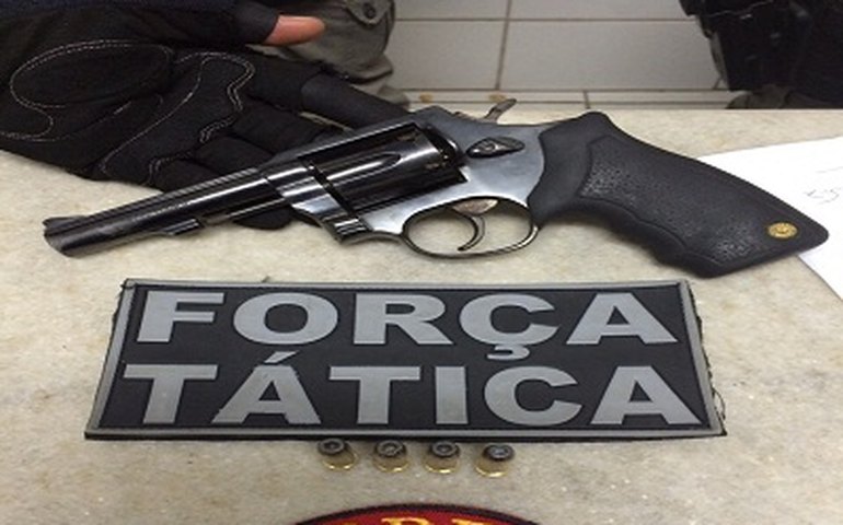 BPE prende menor que estava com arma roubada de vigilante
