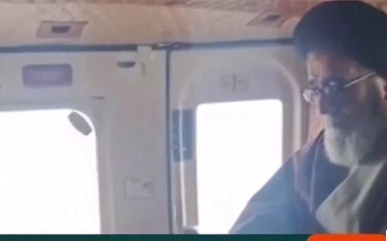 Equipes de resgate chegam ao local da queda do helicóptero que transportava o presidente do Irã