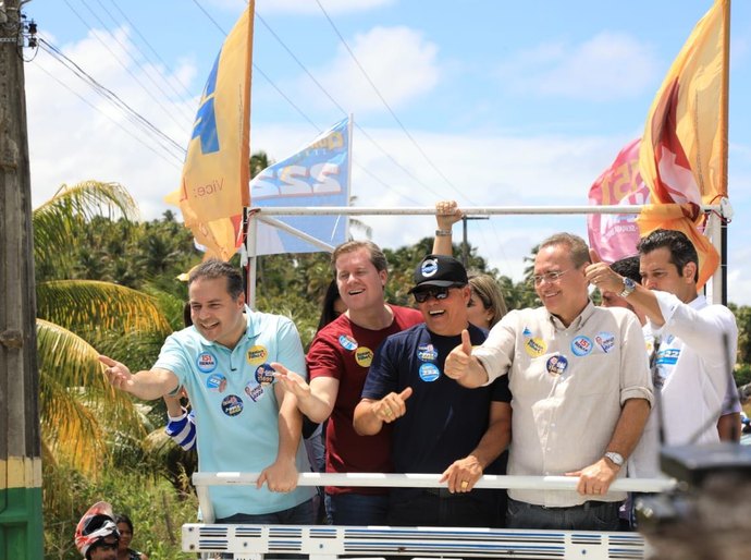 Marx participa de agenda política nas regiões do Litoral Norte e Sul de Alagoas