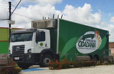 Novo Lino recebe o Expresso da Cidadania da Defensoria Pública de Alagoas na quinta, 31