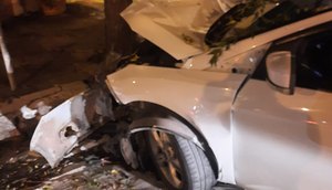 Roubo de carro termina com batida e homem preso em Aracaju / Foto: Foto: Polícia Militar/SE