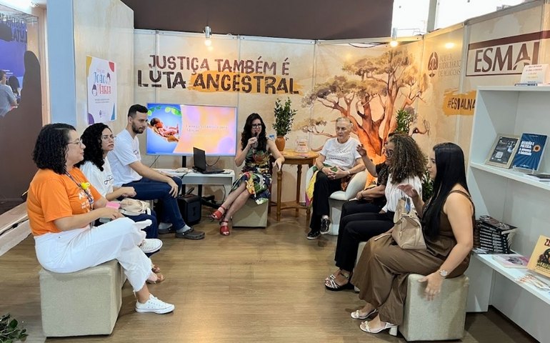 Judiciário apresenta ações para crianças e adolescentes no 5º dia de Esmal na Bienal